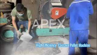 Efficiënte cassavepelletmachine voor dierenvoer