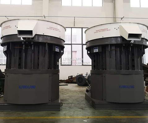 Self Lock Oil Cooling Plastic Pellet Mill 3 Rollers Plastic Recycling Pellet Machine