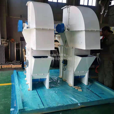 10mm Self Cleaning Inclined Belt Conveyor 40m Stainless Steel Bucket Elevator Conveyor