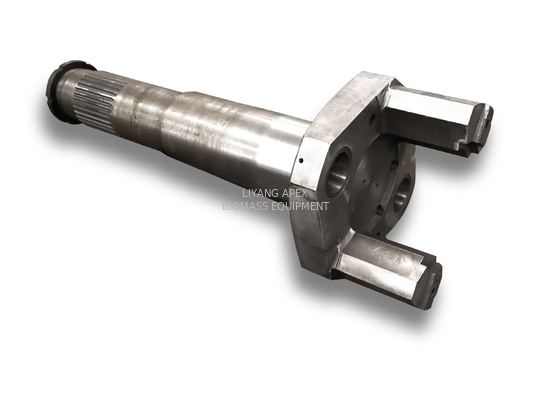 120kg 42CrMo Main Hammer Mill Shaft 40Cr Pellet Press Spare Parts