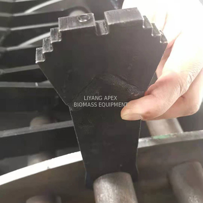 0.5kg HRC58 Hammer Mill Blade Wear Resistant Steel Hammer Mill Spare Parts