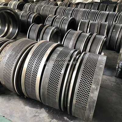 20CrMnTi 52 To 60HRC Flat Wood Pellet Mill Ring Die CPM