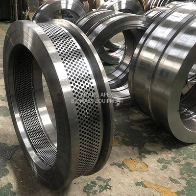 20CrMnTi 52 To 60HRC Flat Wood Pellet Mill Ring Die CPM
