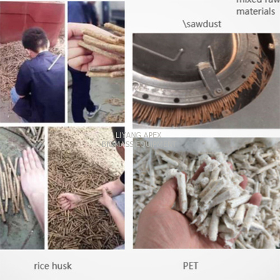 3TPH Straw Cotton Stalk Pellet Making Machine Grass Pellet Maker No Roller Bearing