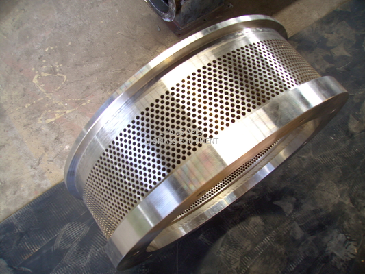 Anti Friction Straw Pellet Machine Ring Die Alloy Steel Pellet Mill Die
