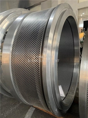IDAH530 Anti Friction Pellet Mill Ring Die AS SS Buhler Dry Pellet Pressing Die