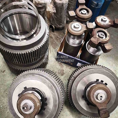 Anti Friction Straight Tooth Pellet Machine Roller Shell Steel Pellet Mill Spare Part