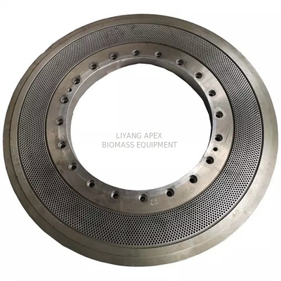 X46Cr13 300kg SS Steel Flat Pellet Machine Ring Die Pelletizing Die For Amandus Kahl