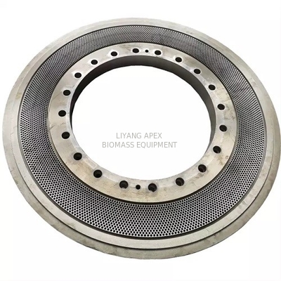 X46Cr13 300kg SS Steel Flat Pellet Machine Ring Die Pelletizing Die For Amandus Kahl