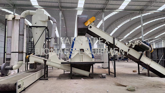 Large DR650 Biomass Wood Pellet Production Line 3t/h Biomass Pellet Line