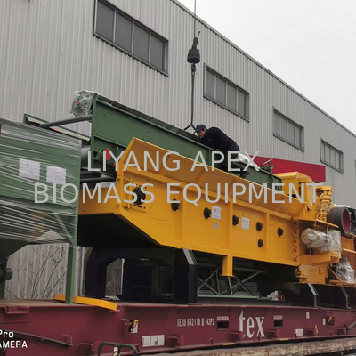Wood Pallet Crusher 20t/h Heavy Dusty Waste Wood Crushing Machine in VN