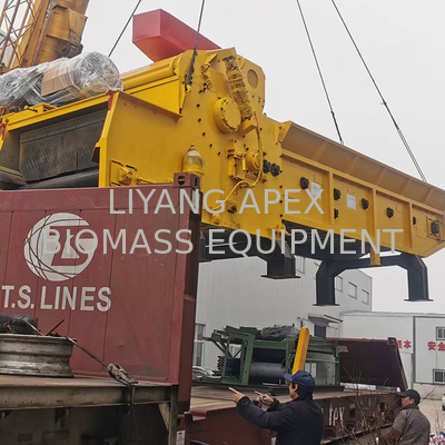 Wood Pallet Crusher 20t/h Heavy Dusty Waste Wood Crushing Machine in VN