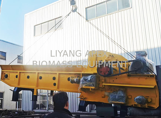 Large Waste Wood Pallet Shredder 20t/H Waste Biomass Crushing Machine
