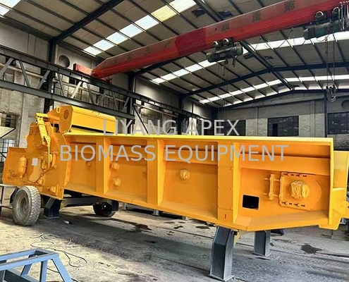 Electric Wooden Pallet Plate Crushing Machine Heavy Duty Wood Crushing Machine