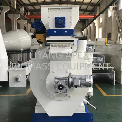 Thai Ring Die Cassava Pellet Mill Machine 420 Cassava Pellet Making 3t/h
