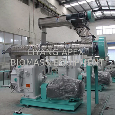 Small DRZL 350 5-8 Ton/h Cattle Farm Animal Feed Pellet Machine Machine From China