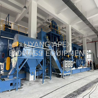 No Dust High Level 10T/H Biomass Wood Pellet Plant Manufacture With Moving Floor