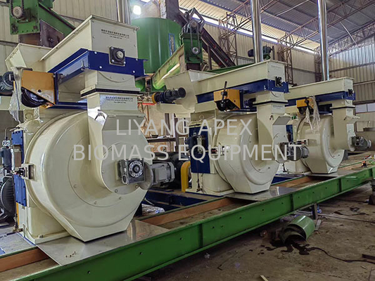 Large 20T/H Biomass Wood Pellet Production Line With First Class Design No Dust