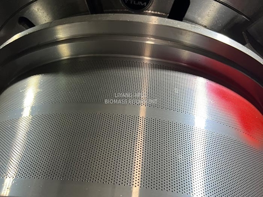 52HRC Stainless X46CR13 Pellet Machine Ring Die Andritz Wood Pellet Die