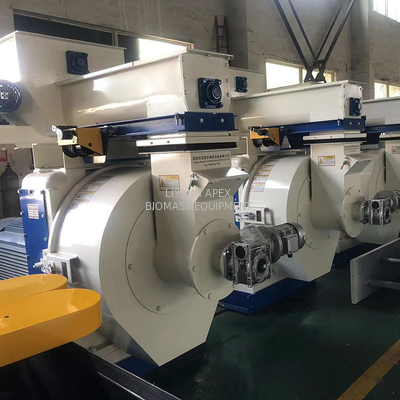 Flat Ring Die 3T/H Cassava Pellets Production Small Wood Pellet Making Machine