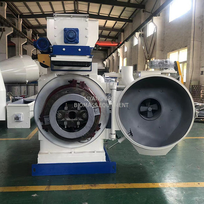 Flat Ring Die 3T/H Cassava Pellets Production Small Wood Pellet Making Machine