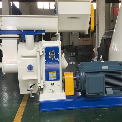 200kw 2.5 To 3ton/Hr Biomass Pellet Mill Machines Small Ring Die Pellet Mill