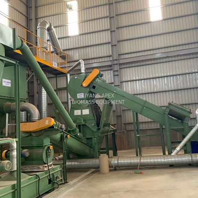 6mm 1.5tph Wood Pellet Production Line 10t/H Biomass Fuel Pellet Making Machine
