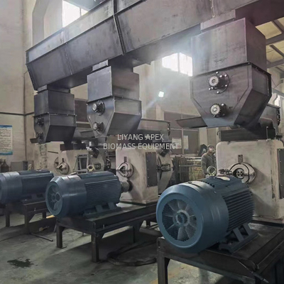 6mm 1.5tph Wood Pellet Production Line 10t/H Biomass Fuel Pellet Making Machine