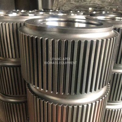 50kg Tooth Pellet Machine Roller Shell 20mm Pressure Roller Kit For Pellet Machine