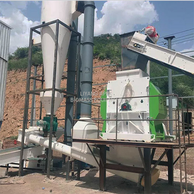 108pcs Complete Wood Hammer Mill Machine For Wood Chips Sawdust Making Machine