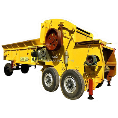 10 To 70t/H Mobile Wood Crushing Machine Wood Waste Crusher Machine