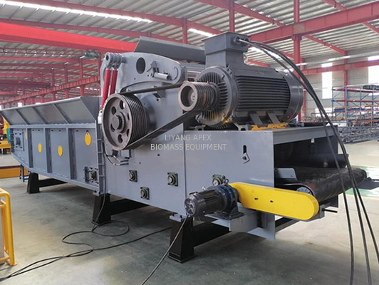 10t/H 20t/H Nail Small Electric Wood Chipper Machine Shredder 15mm