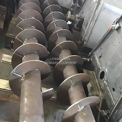 219mm 10 To 80TPH Stainless Steel Flexible Screw Auger Conveyor For Wood Chips