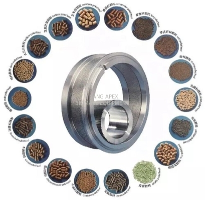 IDAH530 Anti Friction Pellet Mill Ring Die AS SS Buhler Dry Pellet Pressing Die