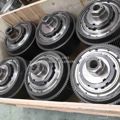 Anti Friction Straight Tooth Pellet Machine Roller Shell Steel Pellet Mill Spare Part