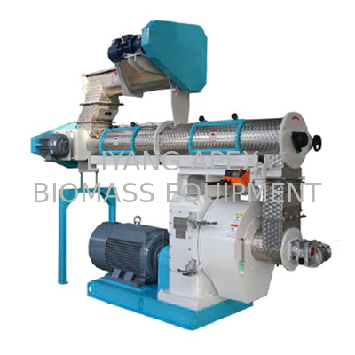 Small DRZL 350 5-8 Ton/h Cattle Farm Animal Feed Pellet Machine Machine From China