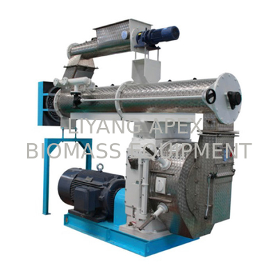 Small DRZL 350 5-8 Ton/h Cattle Farm Animal Feed Pellet Machine Machine From China