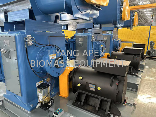 Large Capacity Biomass Spent Coffee Pellet Making Machine 200kw Spent Coffee Pellet Press