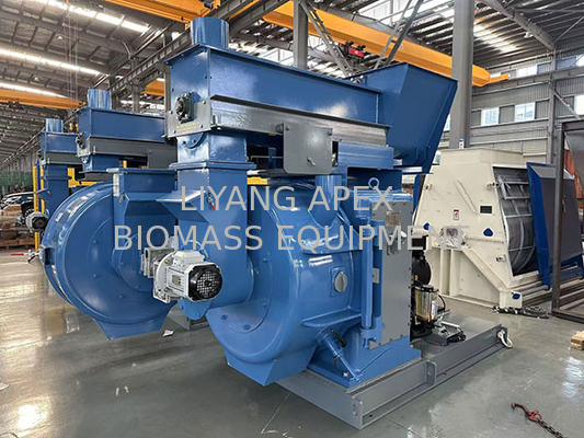 Large Capacity Biomass Spent Coffee Pellet Making Machine 200kw Spent Coffee Pellet Press