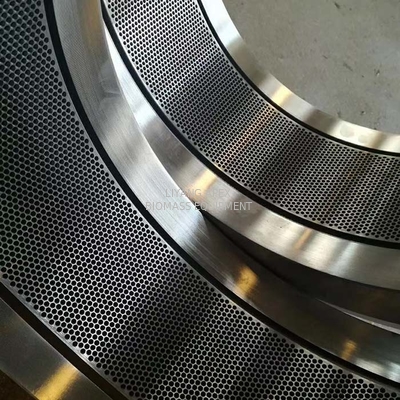 52HRC Stainless X46CR13 Pellet Machine Ring Die Andritz Wood Pellet Die